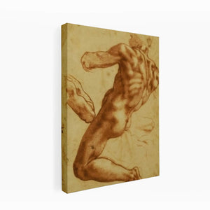 Sitting Male Nude (recto) 2
