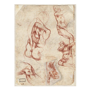 Various figure Studies (verso)