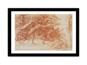 Archers shooting at a herm By Michelangelo Buonarroti