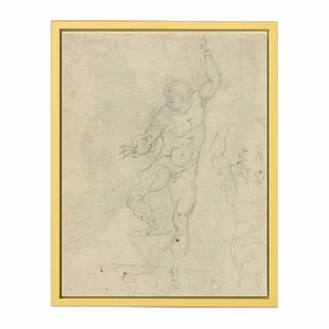 Study for a Risen Christ (verso)
