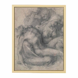 The Lamentation of Christ (recto) By Michelangelo Buonarroti