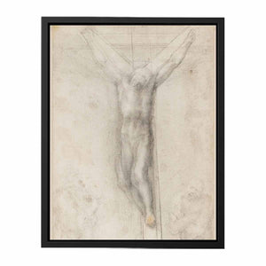 Christ on the Cross with the Virgin and St John (recto)