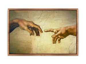 Creation of Adam Hands only