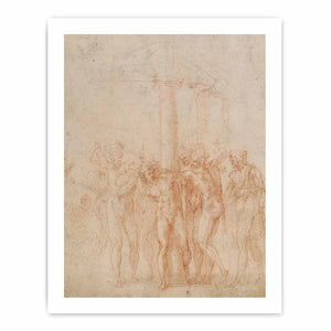 The Flagellation of Christ By Michelangelo Buonarroti