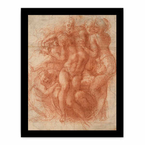 Lamentation (recto), c. 1530 By Michelangelo Buonarroti