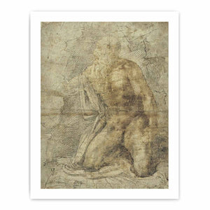 St Jerome By Michelangelo Buonarroti
