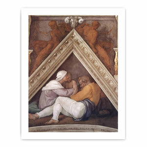 Ancestors of Christ: figures By Michelangelo Buonarroti