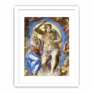 Last Judgement Christ The Judge By Michelangelo Buonarroti