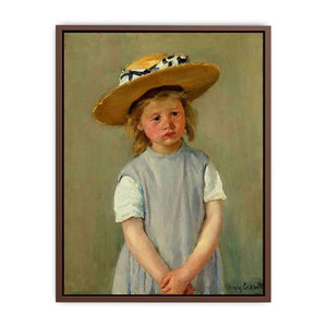 Child In A Straw Hat