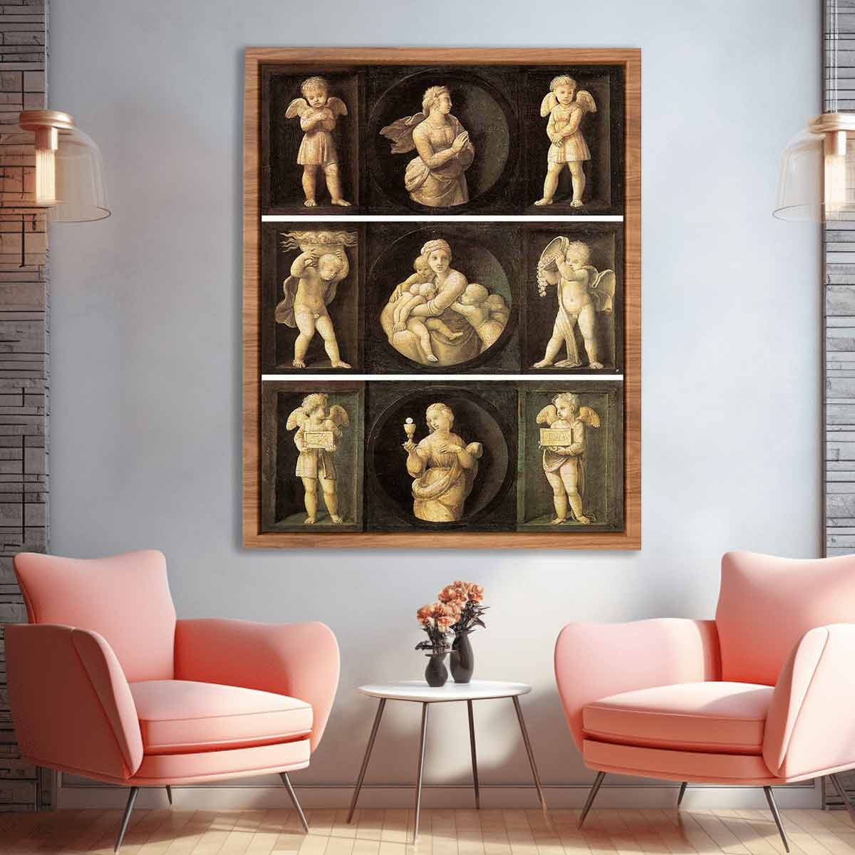 Theological Virtues By Raphael