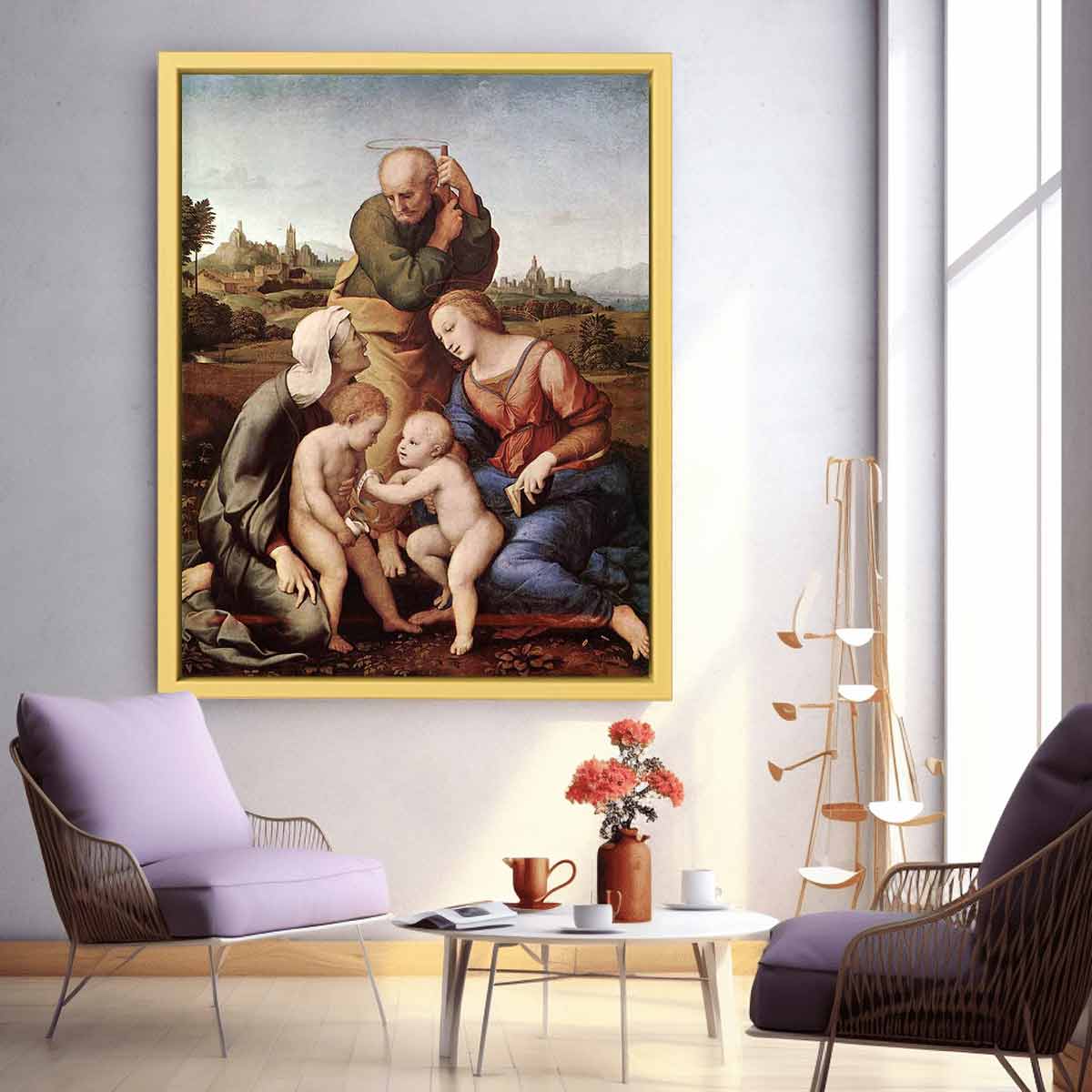 The Canigiani Madonna By Raphael