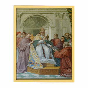 Gregory IX Approving The Decretals