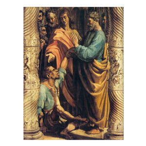 Healing of the Lame Man (detail)