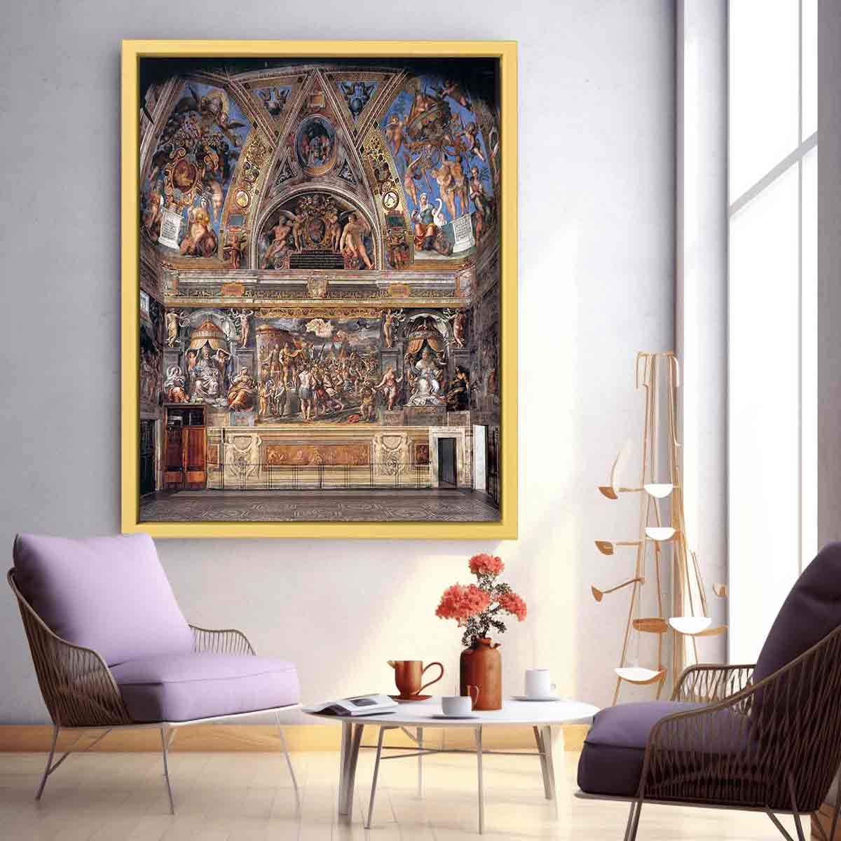 View of the Sala di Constantino