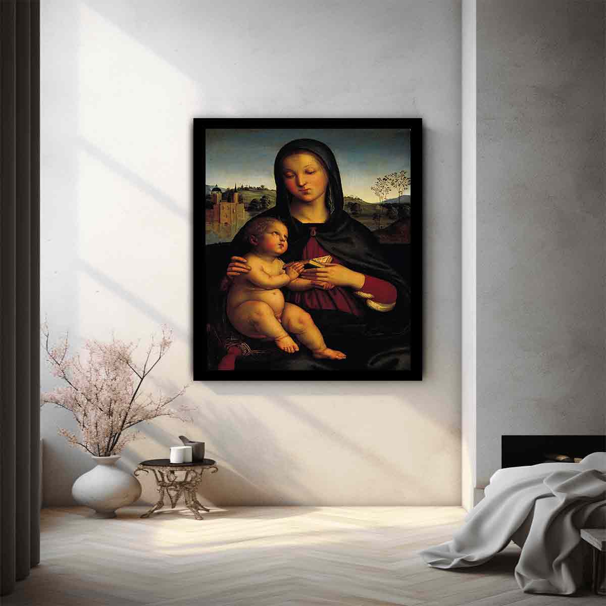 Madonna and Child By Raphael
