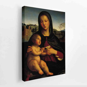 Madonna and Child with Book