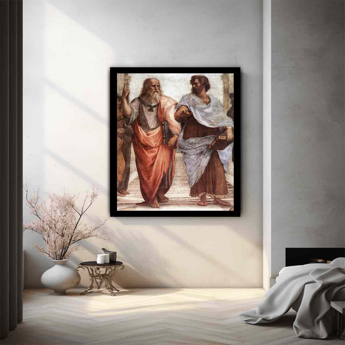 Crooped of The "School of Athens" By Raphael