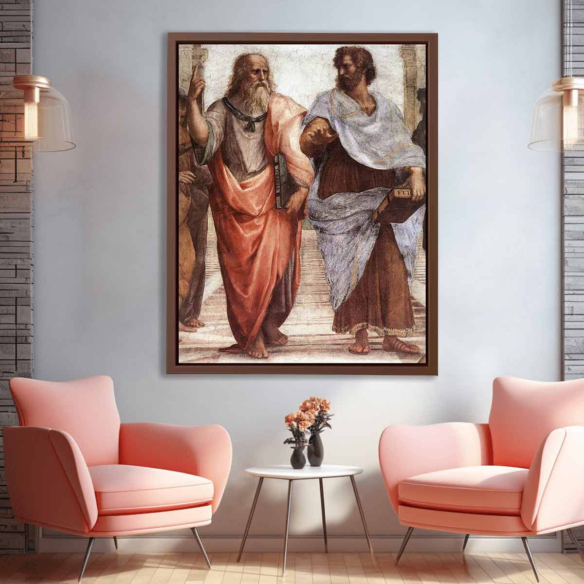 Crooped of The "School of Athens" By Raphael