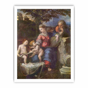 Holy Family under the oak, with John the Baptist