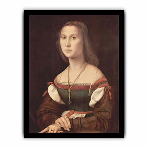 Portrait of a Young Woman By Raphael