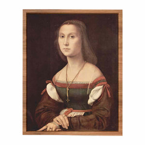 Portrait of a Young Woman By Raphael