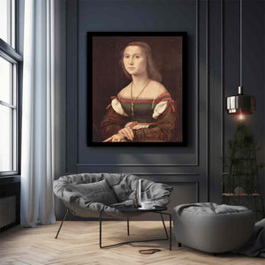 Portrait of a Young Woman By Raphael