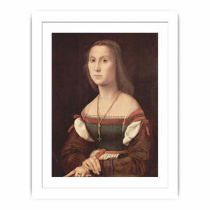 Portrait of a Young Woman By Raphael
