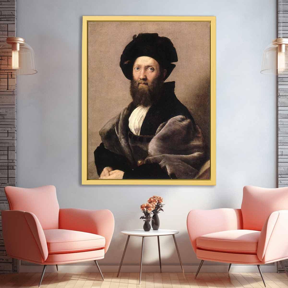 Portrait of Baldassare Castiglione Edit this at Wikidata By Raphael