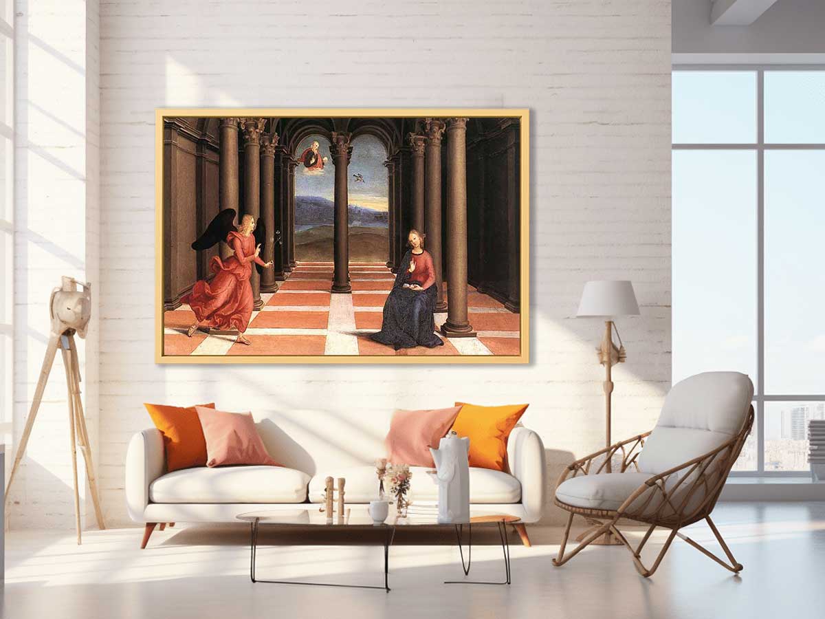 The Annunciation By Raphael