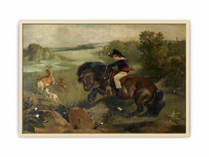Lord Alexander Russell (1821-1907), on his pony 'Emerald' (after Landseer )