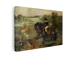 Lord Alexander Russell (1821-1907), on his pony 'Emerald' (after Landseer )