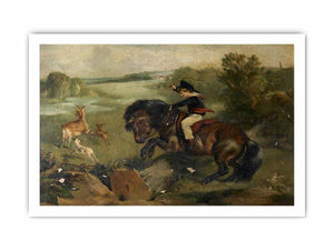 Lord Alexander Russell (1821-1907), on his pony 'Emerald' (after Landseer )