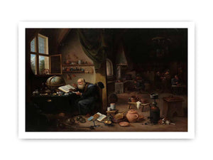 An Alchemist in his Workshop