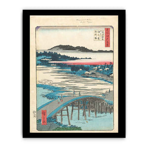 Sugatami Bridge, Omokage Bridge, and Jariba at Takata