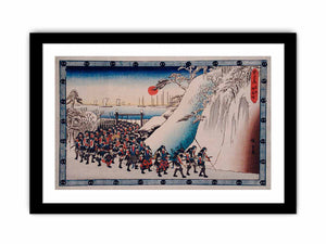 Act XI Sixth Episode: Rōnin Enter Sengakuji Temple to Pay Homage to Their Lord, Enya,