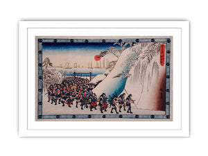 Act XI Sixth Episode: Rōnin Enter Sengakuji Temple to Pay Homage to Their Lord, Enya,