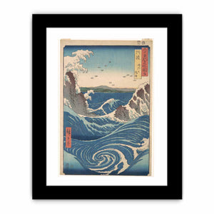 Naruto Whirlpool, Awa Province, from the series Views of Famous Places in the Sixty-Odd Provinces