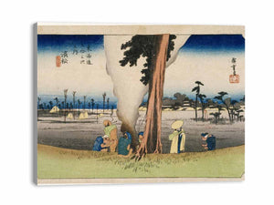 Hamamatsu, from Fifty-three Stations on the Tokaido Highway (Tokaido Goju-san Tsugi no Uchi)