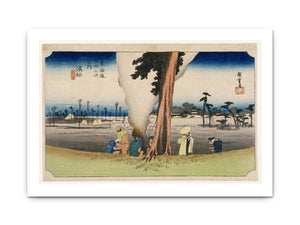 Hamamatsu, from Fifty-three Stations on the Tokaido Highway (Tokaido Goju-san Tsugi no Uchi)