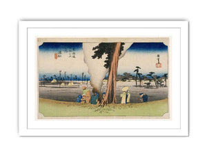 Hamamatsu, from Fifty-three Stations on the Tokaido Highway (Tokaido Goju-san Tsugi no Uchi)