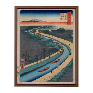 Towboats Along the Yotsugi-dori Canal