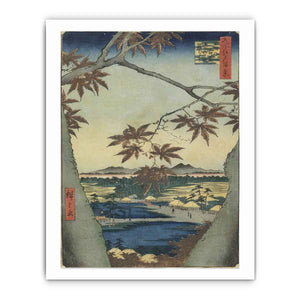 Maple Leaves at the Tekona Shrine, Mamma Painting