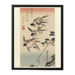 Tanzaku, Four Swallows