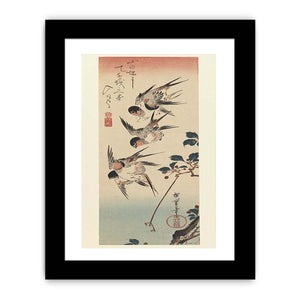 Tanzaku, Four Swallows