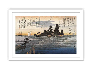 A shrine among trees on a moor