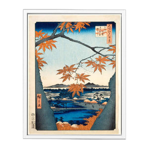 Maple Trees at Mama, Tekona Shrine and Linked Bridge