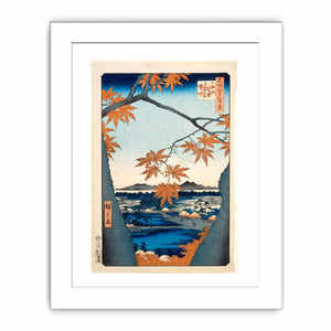 Maple Trees at Mama, Tekona Shrine and Linked Bridge