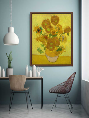 Vase Of Sunflowers Painting By Van Gogh
