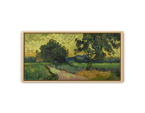 Landscape At Twilight By Van Gogh Artwork