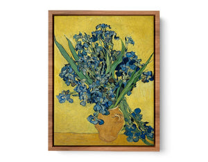 Vase Of Irises By Van Gogh Streched canvas